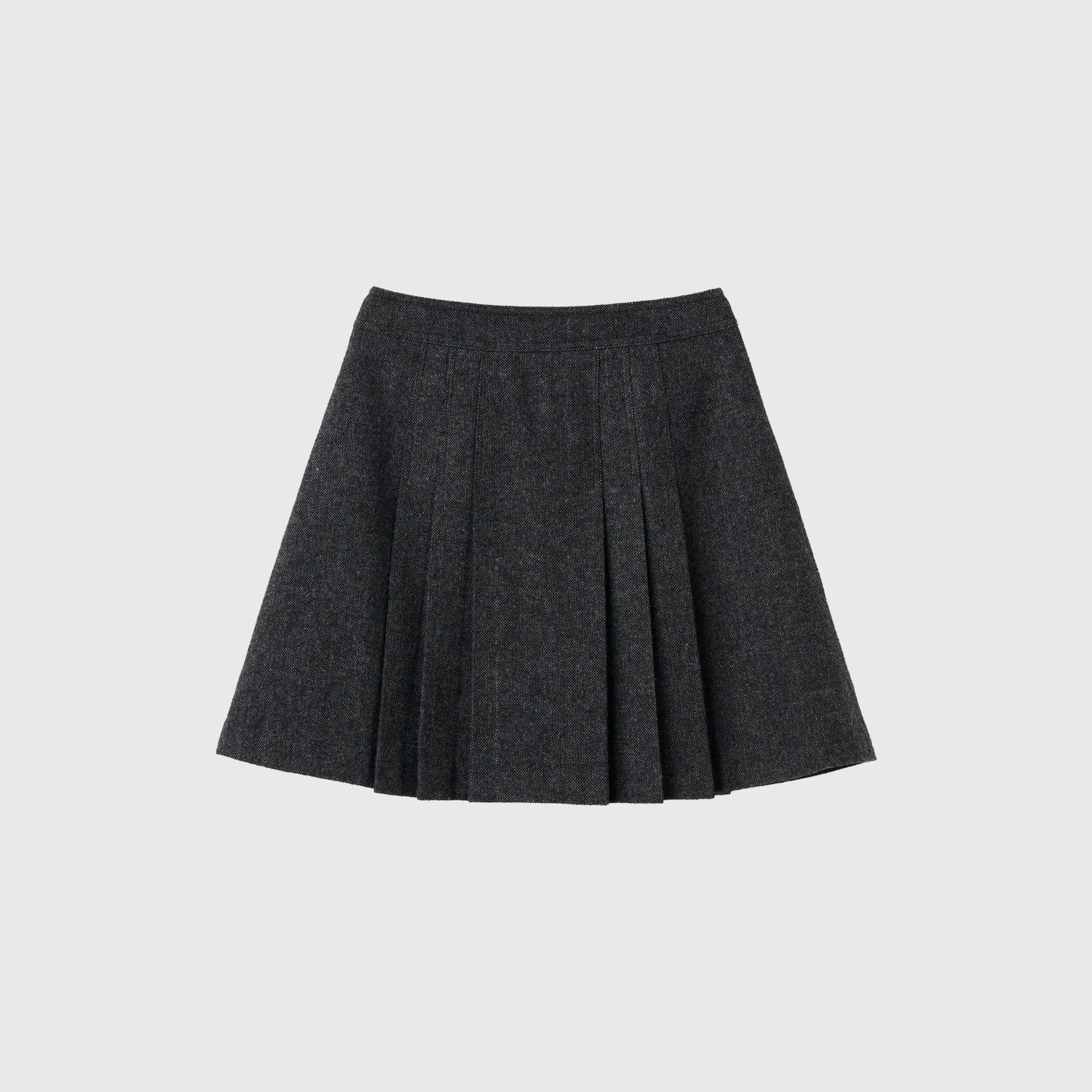 [GENERAL IDEA] NEW CLASSIC WOOL PLEATED MINI SKIRT