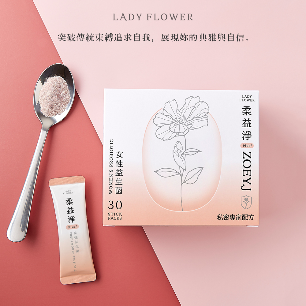 國際運送｜柔益淨Plus+ 女性益生菌 30入/盒