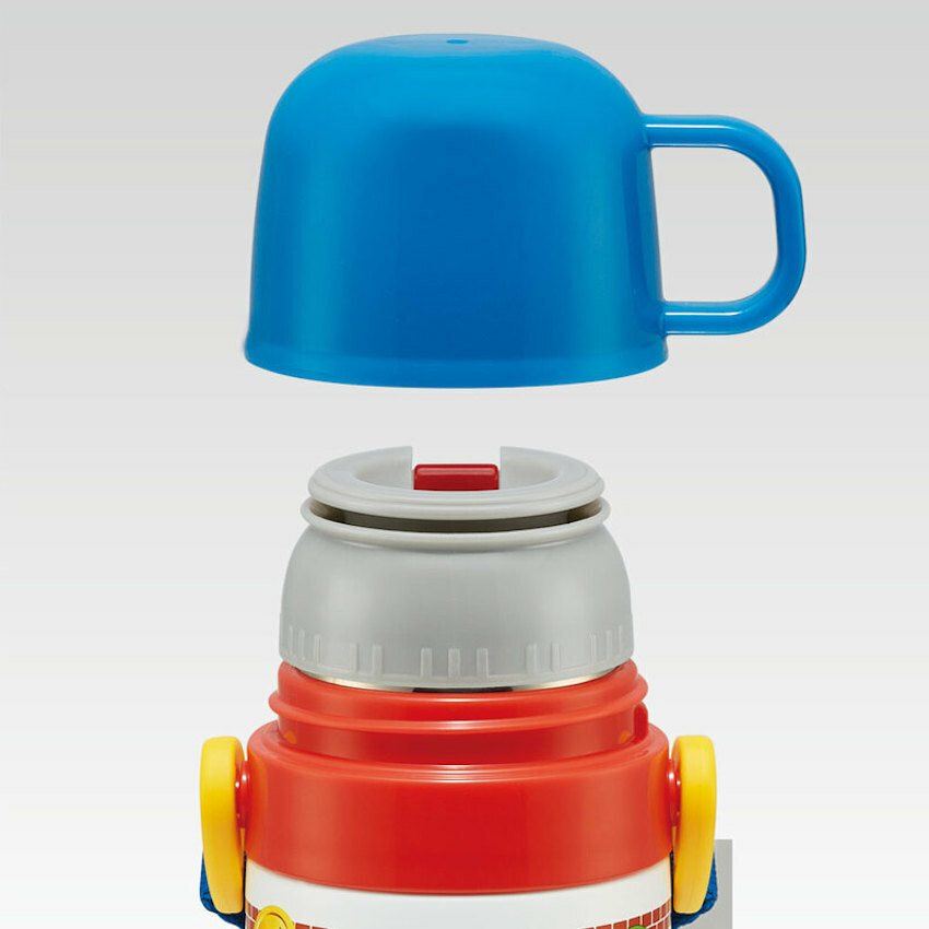 日本 Skater 超軽量 2WAY 保溫保冷直飲水壺 - Super Mario