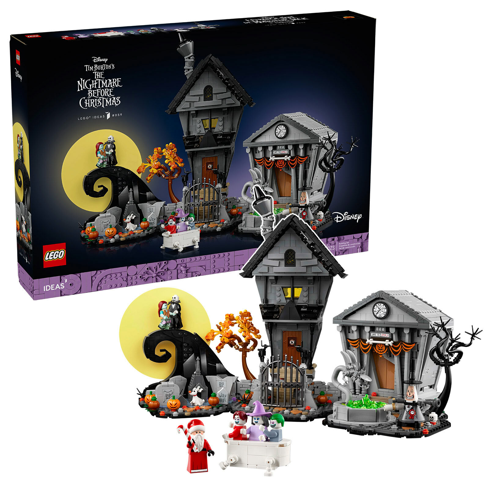 LEGO 21351 Disney Tim Burton's The Nightmare Before Christmas 提姆·波頓的聖誕夜驚魂 (Ideas)
