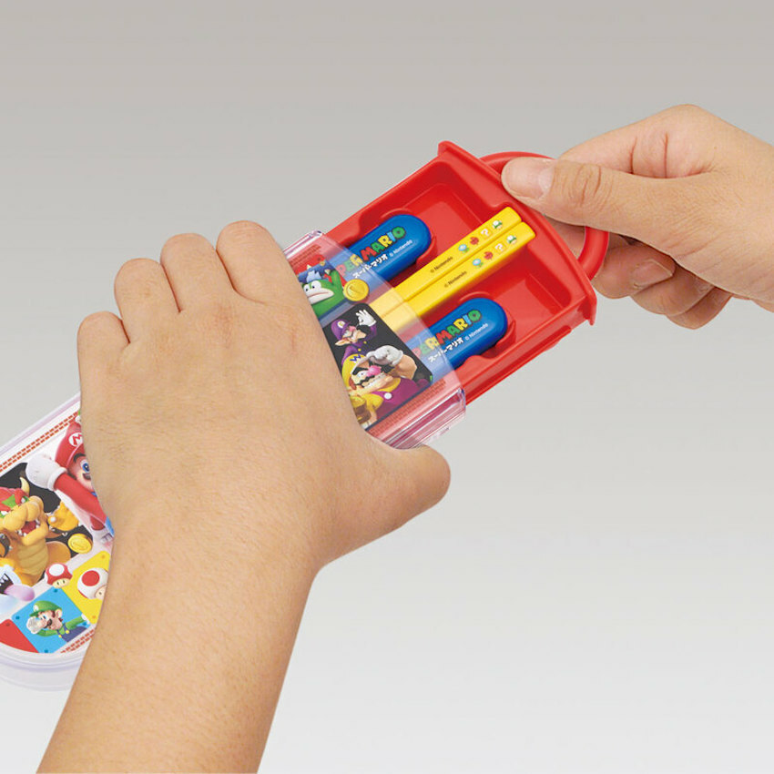 日本製 Skater 銀離子餐具套裝 - Super Mario