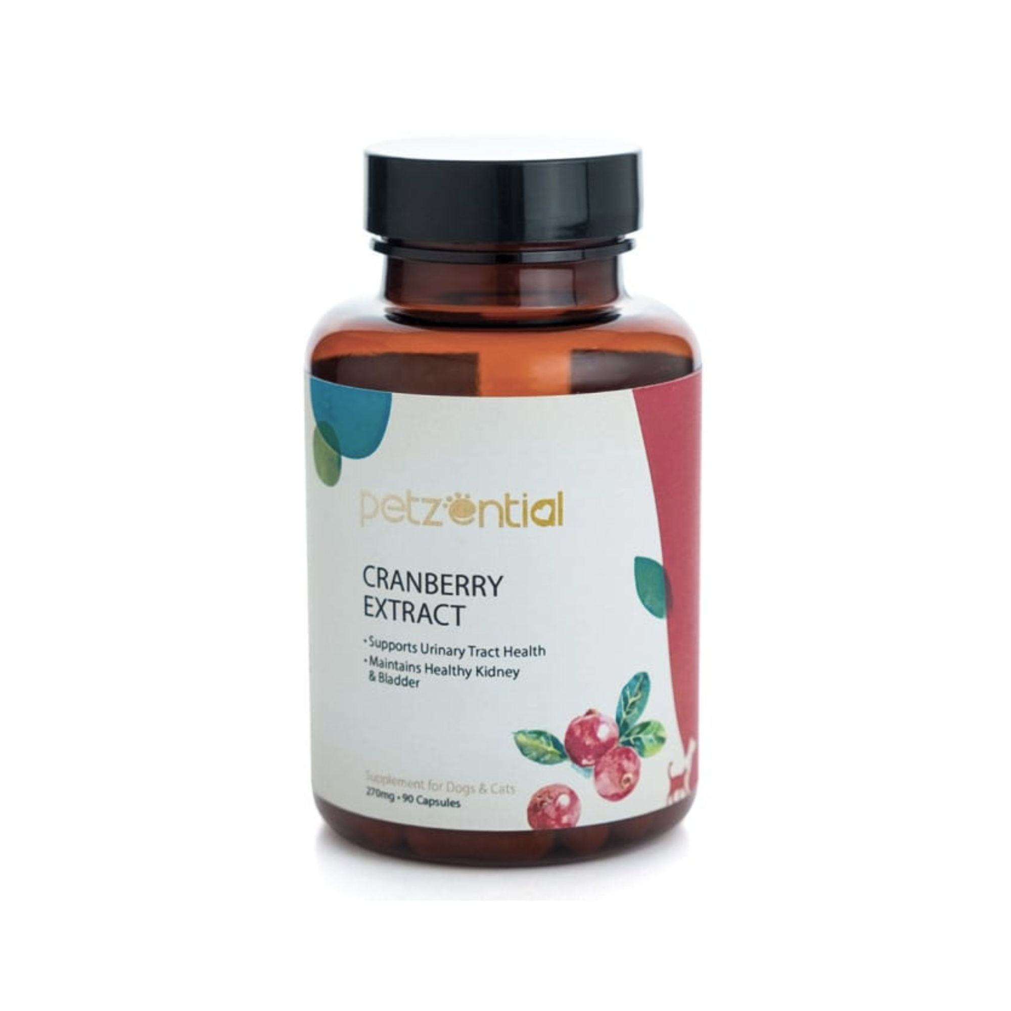 Petzential Plus - 蔓越莓精華 90粒裝(貓狗適用)