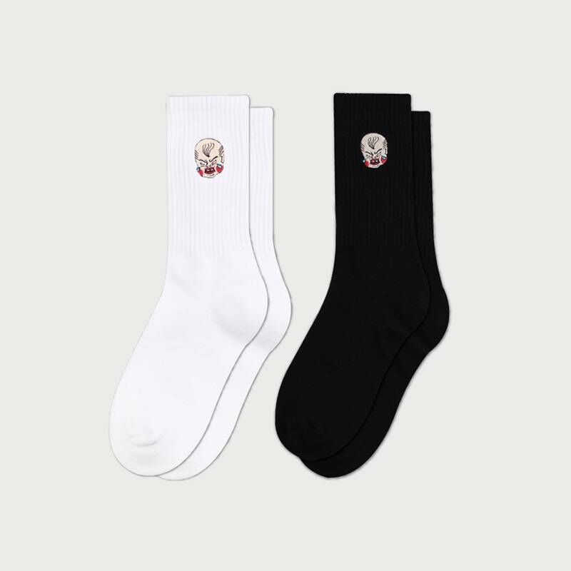 【SCSXU9】Cry Babe哭哭寶貝刺繡毛巾襪