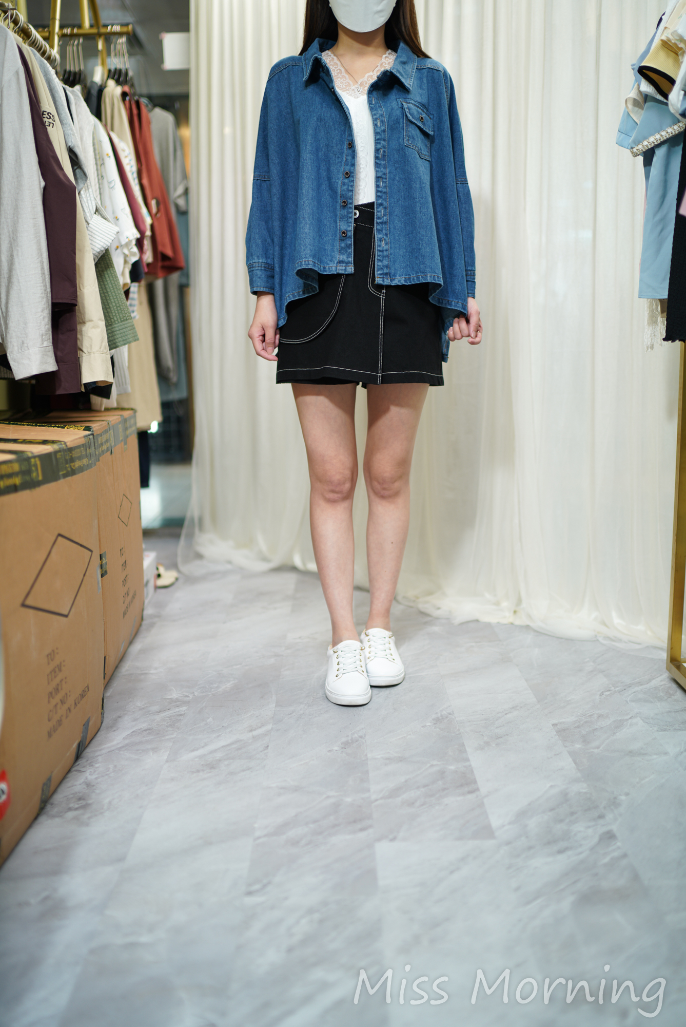 抵著牛仔外套(14097)