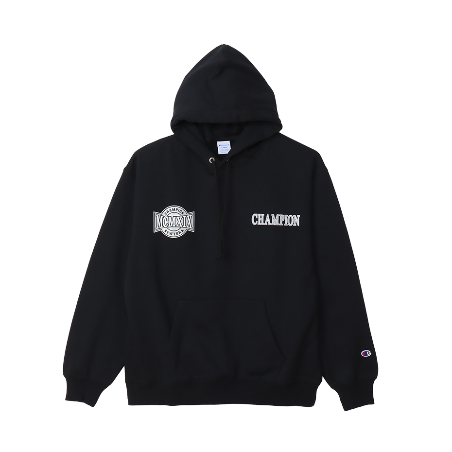 男款-ACTION STYLE系列運動街頭印花連帽衛衣-黑色（C3-A108-090）