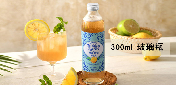 KOMBUCHA_康普茶玻璃瓶300ml