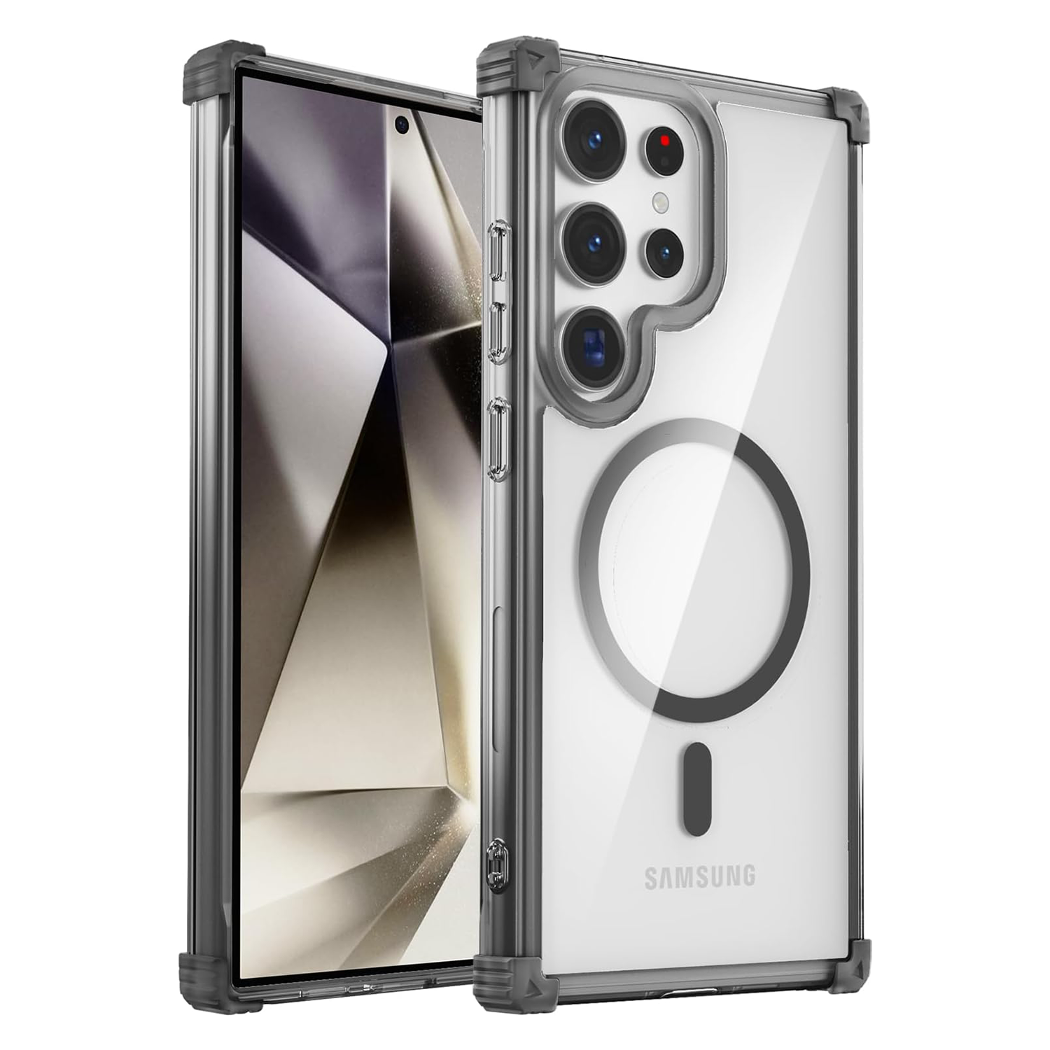 XPRO - Mag Crystal Pro - Samsung S25 Ultra Case 透明磁吸高度防撞手機保護硬殼