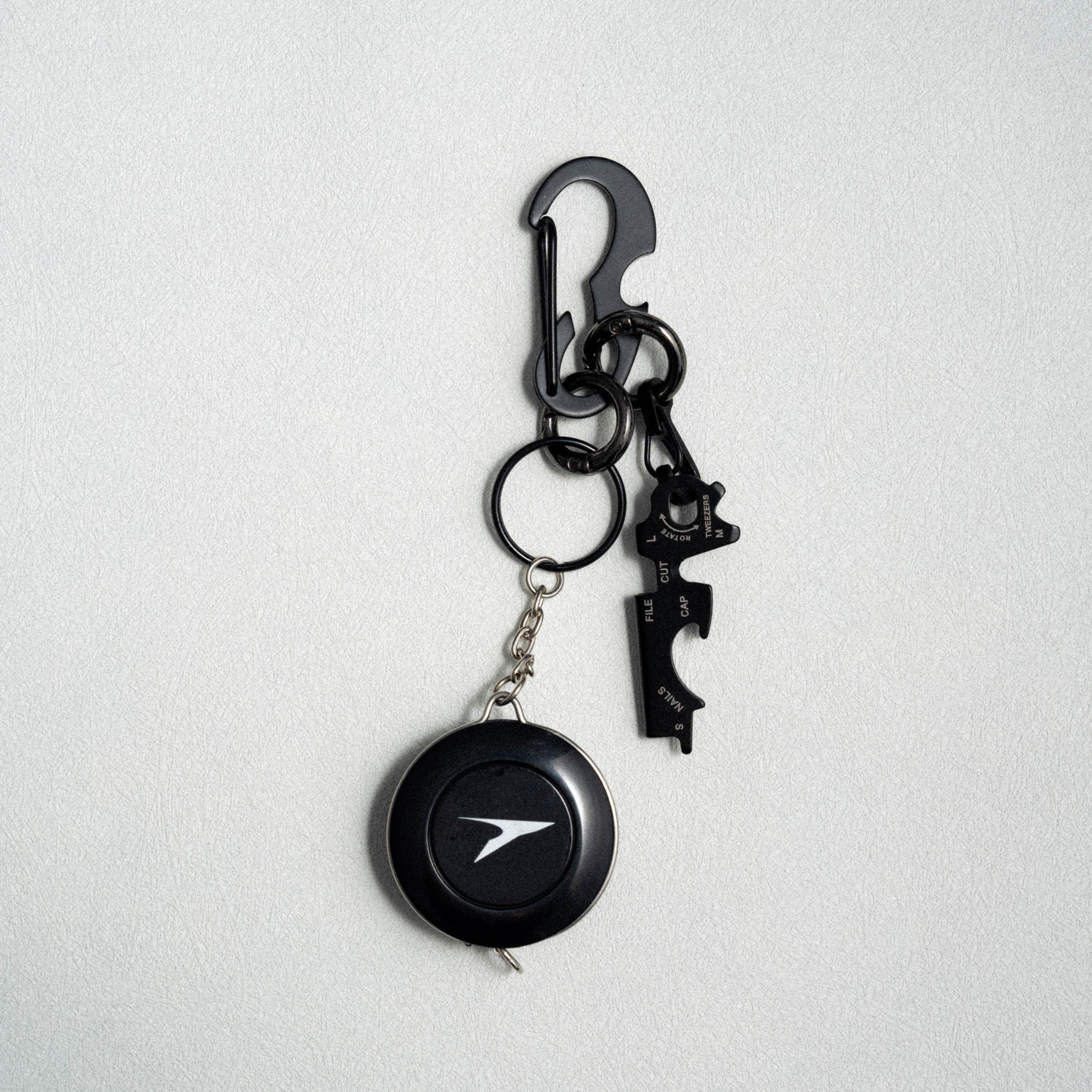 【BLUZ MADE】"BlackRule" 褲頭掛飾 捲尺