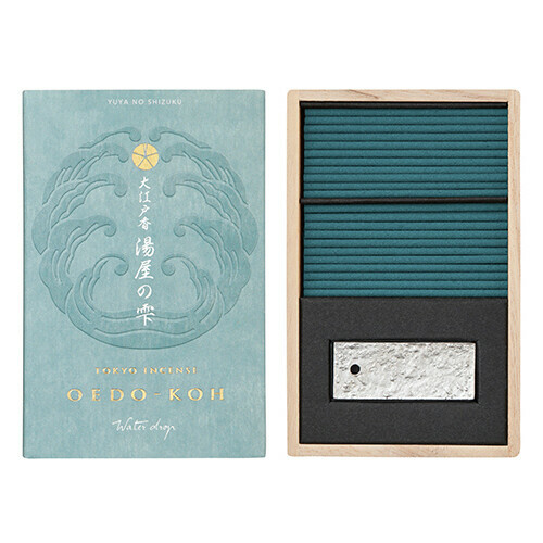 日本香堂 大江戶線香組 附錫製香立