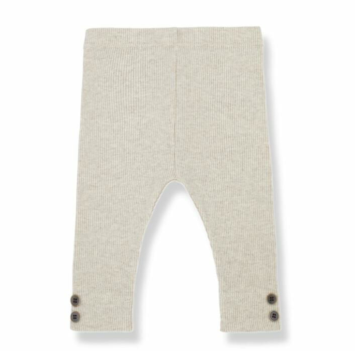 1+ in the family 羅紋木扣貼身褲 SINA oatmeal