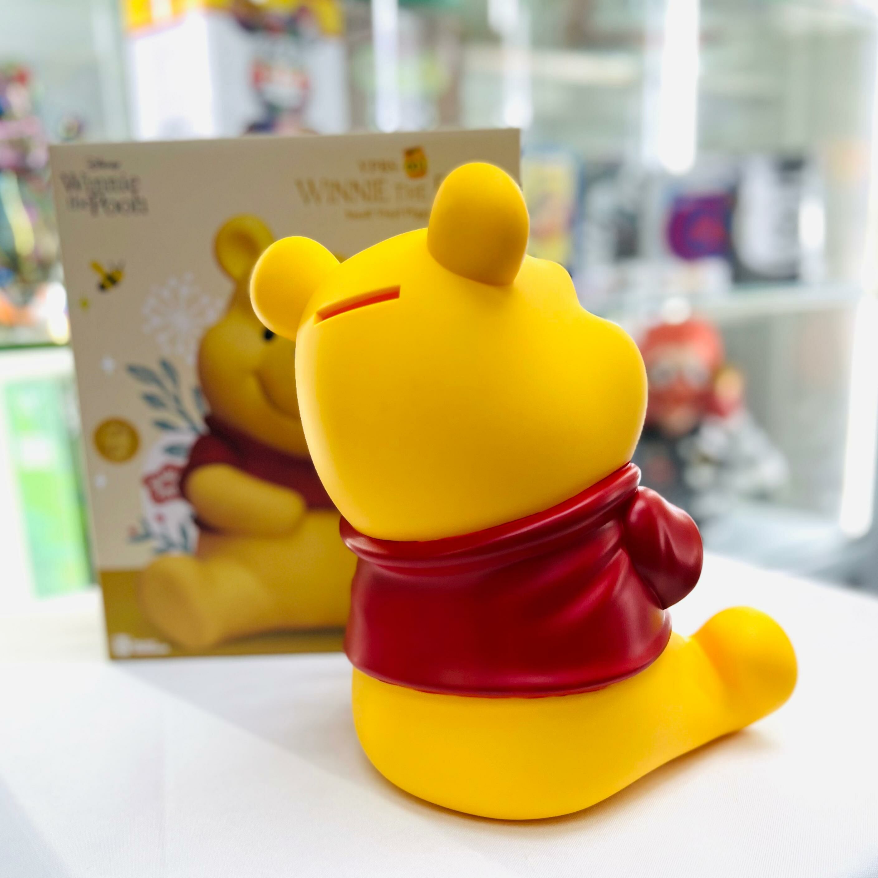 Disney Winnie The Pooh: Pooh Small Vinyl Piggy Bank by Beast Kingdom