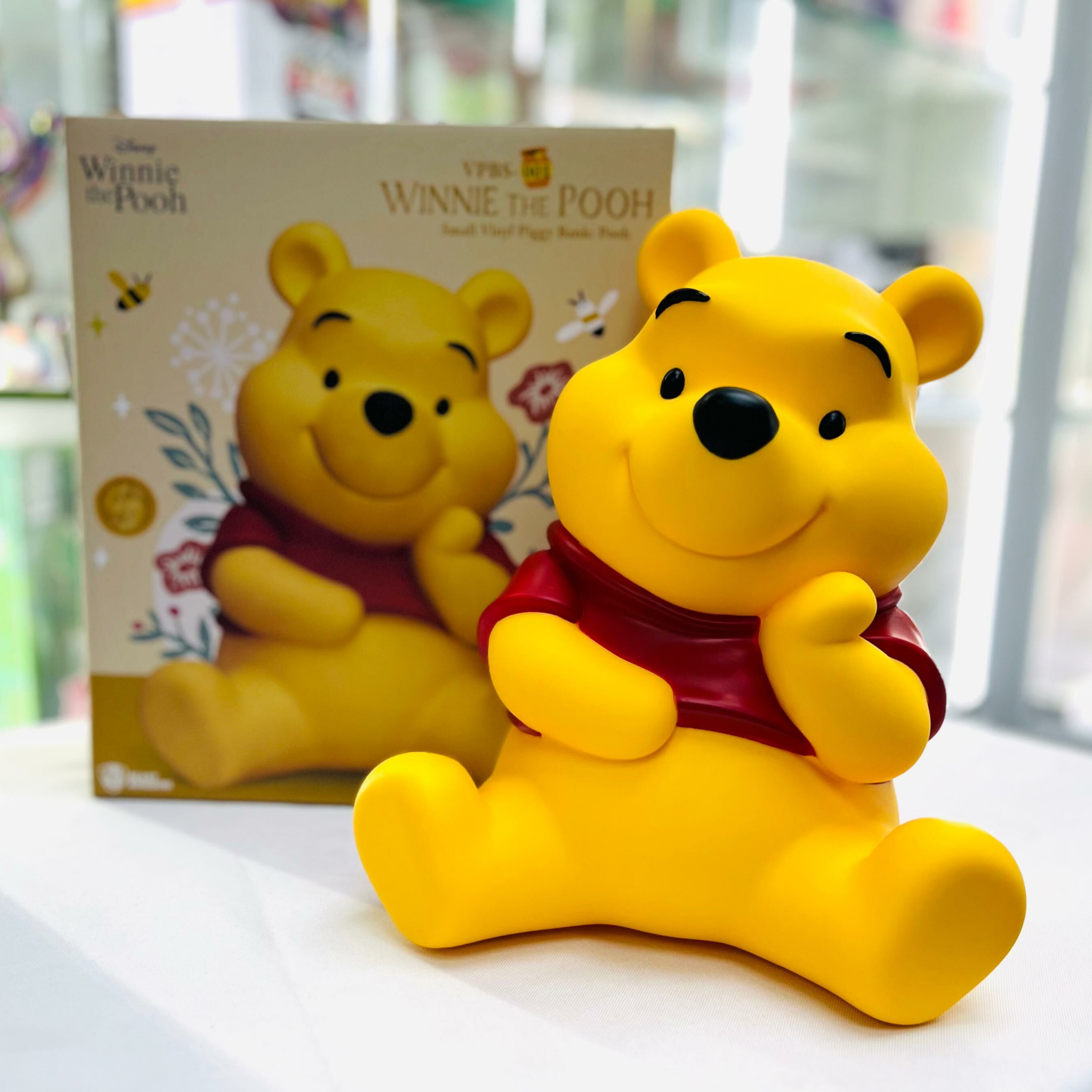 Disney Winnie The Pooh: Pooh Small Vinyl Piggy Bank by Beast Kingdom