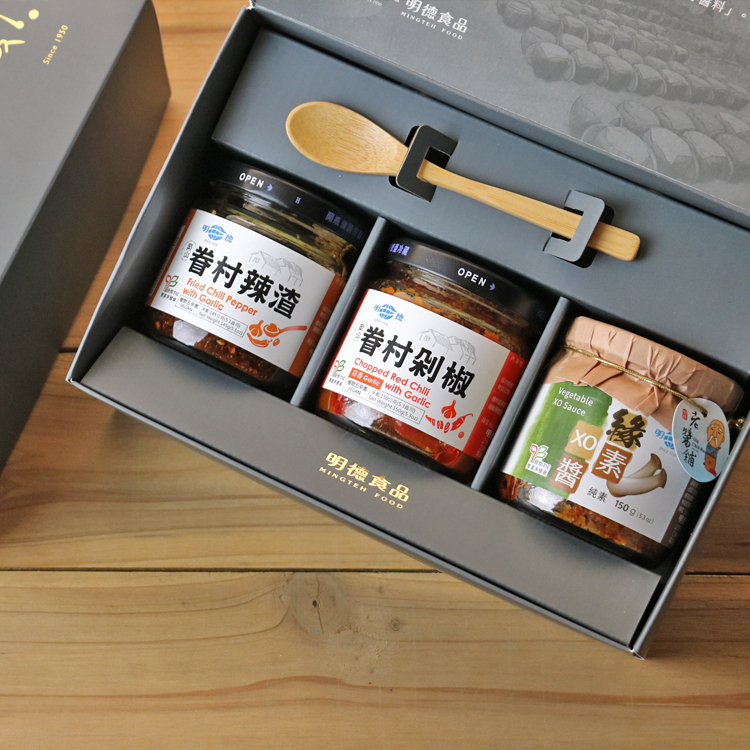 【明德食品】眷村雙椒XO醬禮盒