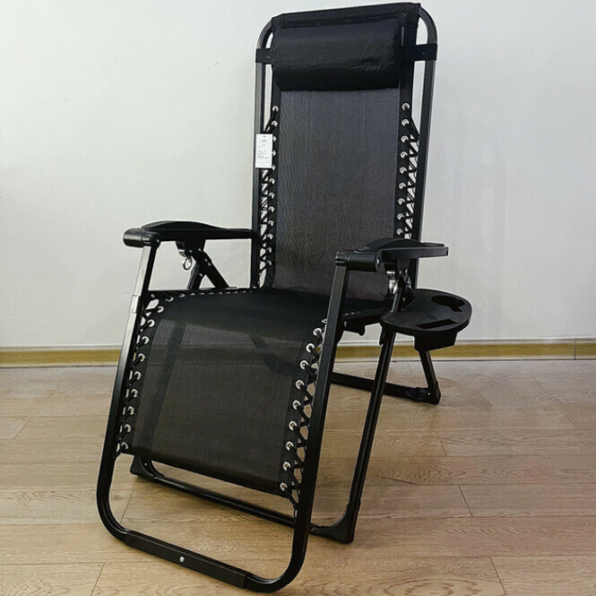 New Sofa Recliner Nap Leisure Back Chair Comfortable Chair (Black)