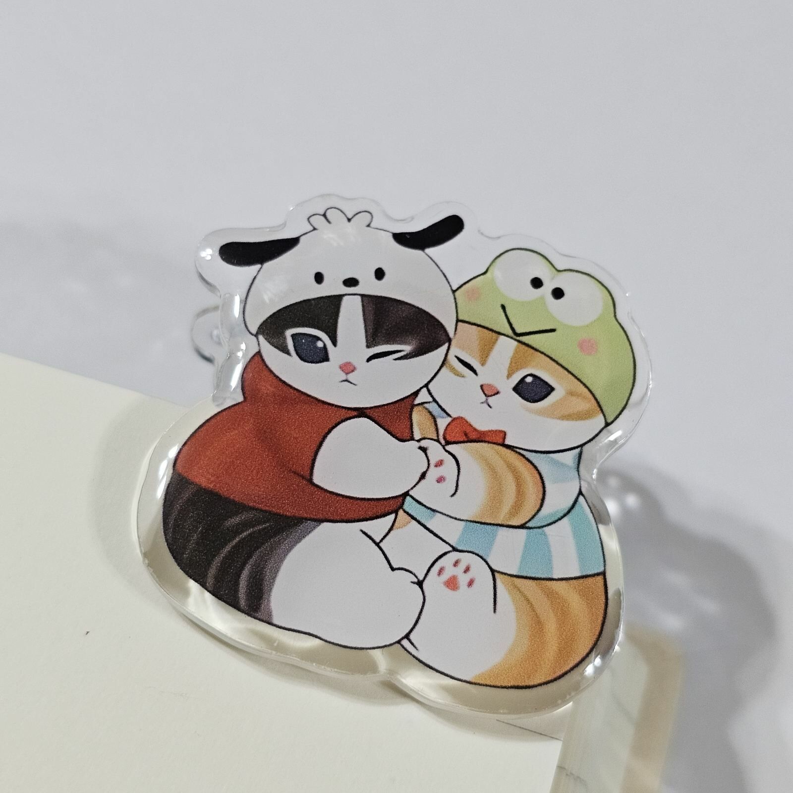 Mofusand Book Clip - Hats