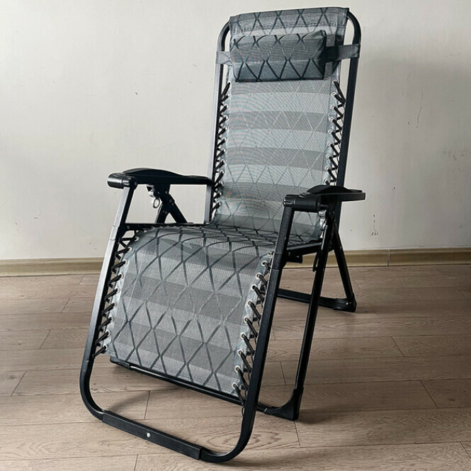 New Sofa Recliner Nap Leisure Back Chair Comfortable Chair (Gray)