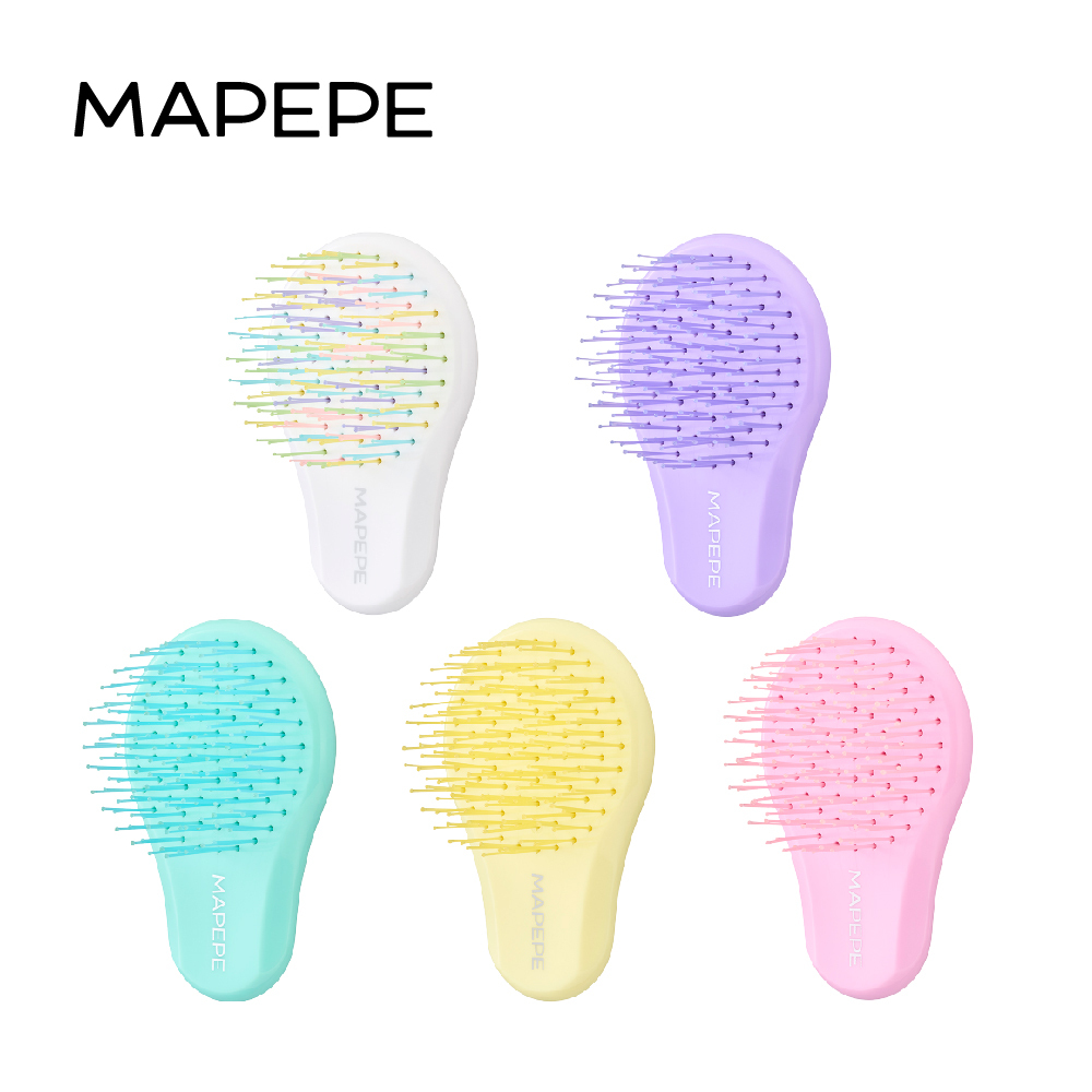 Mapepe不糾結順髮梳(攜帶型)〈共5色〉