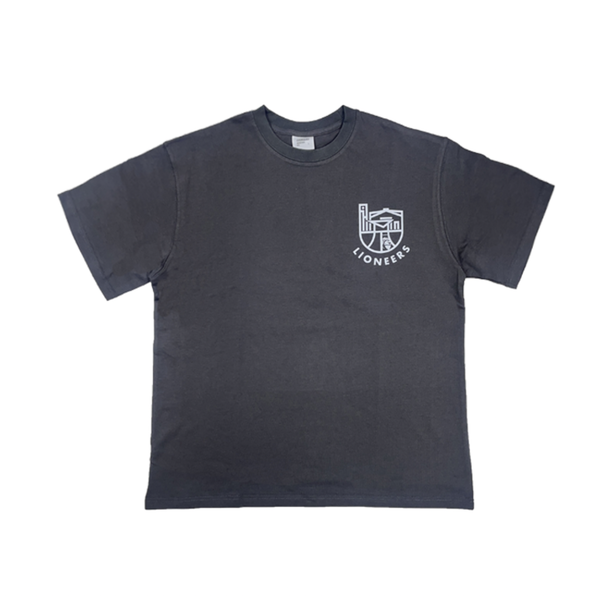 24-25 攻城獅城市寬版短TEE｜深灰