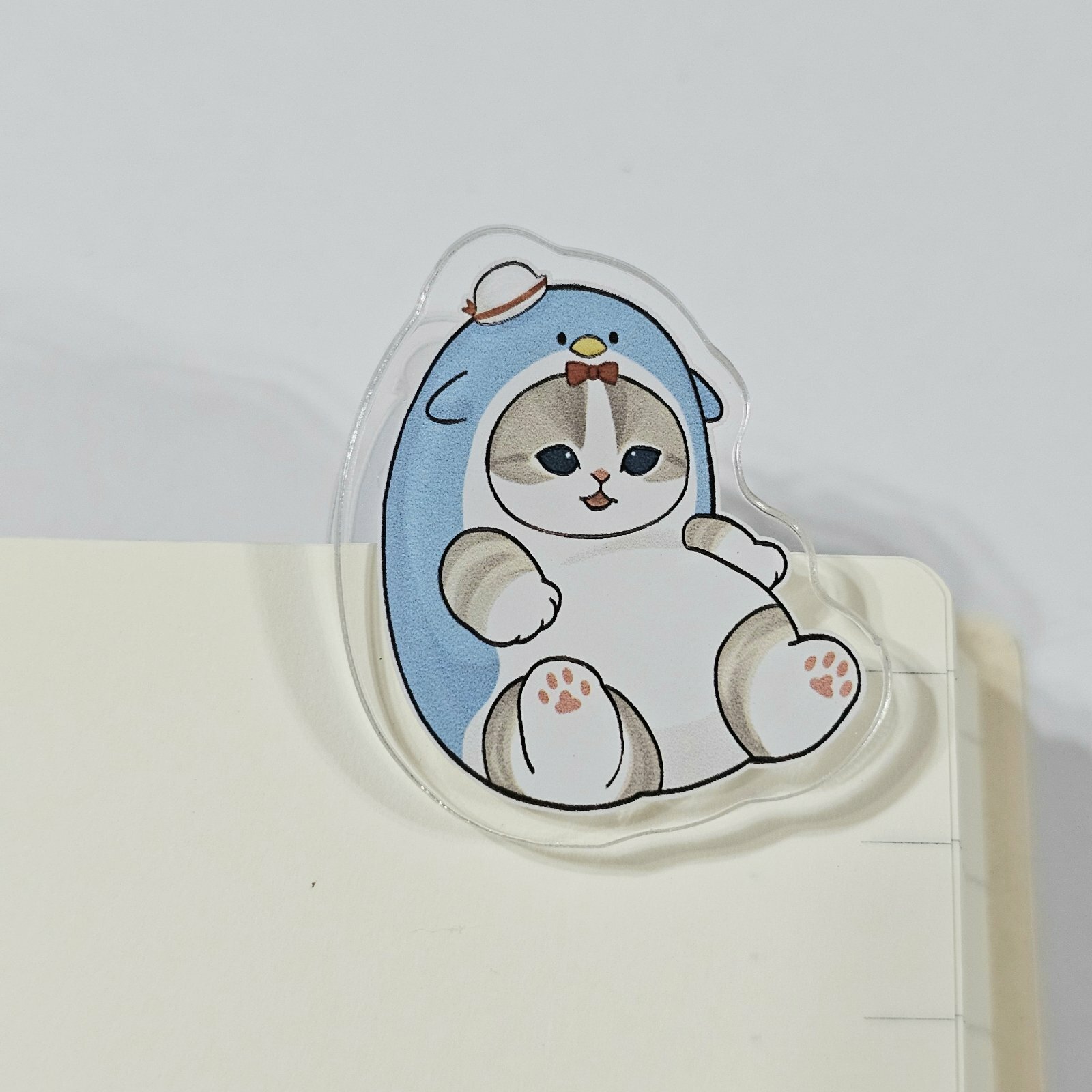 Mofusand Book Clip - Tuxedo Sam