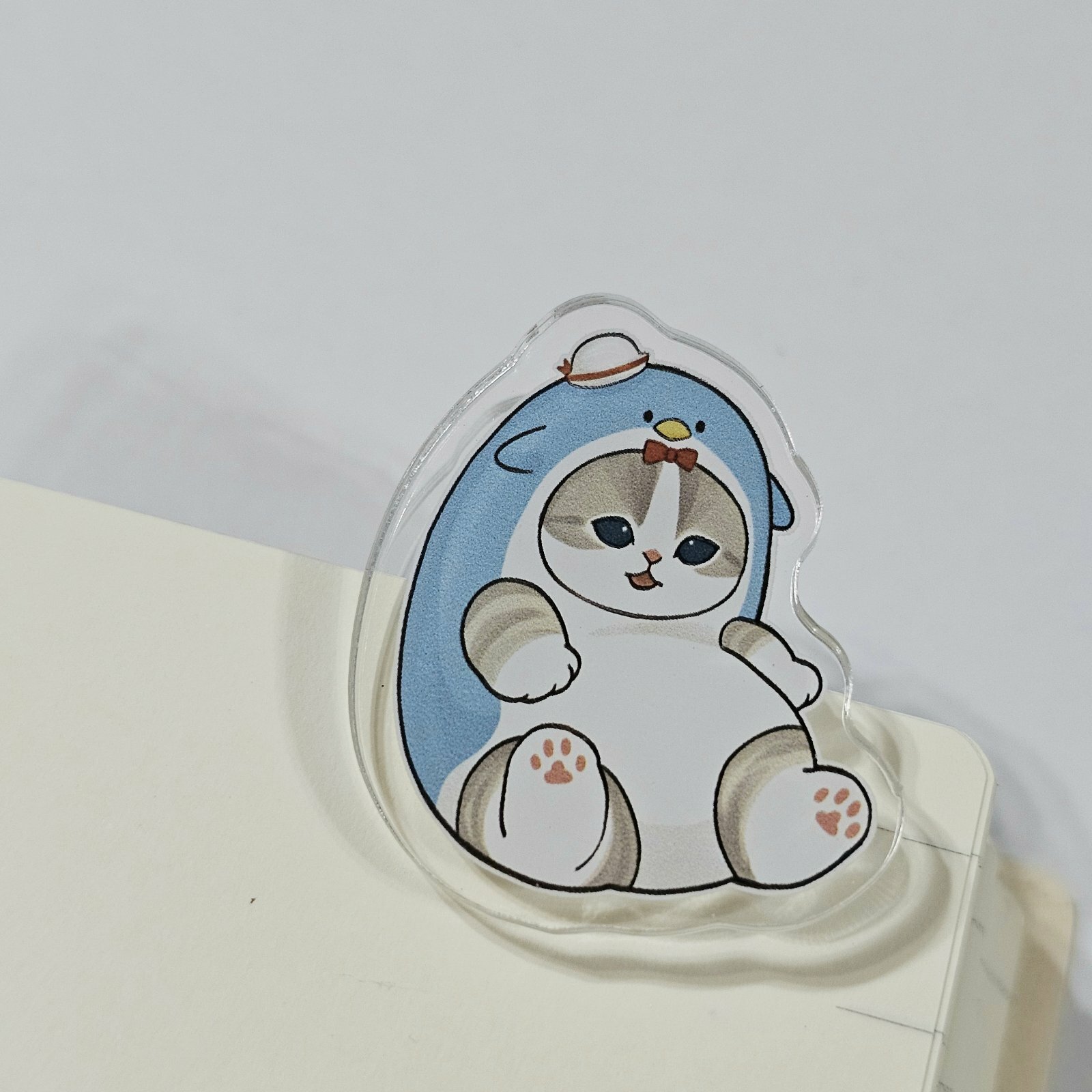 Mofusand Book Clip - Tuxedo Sam