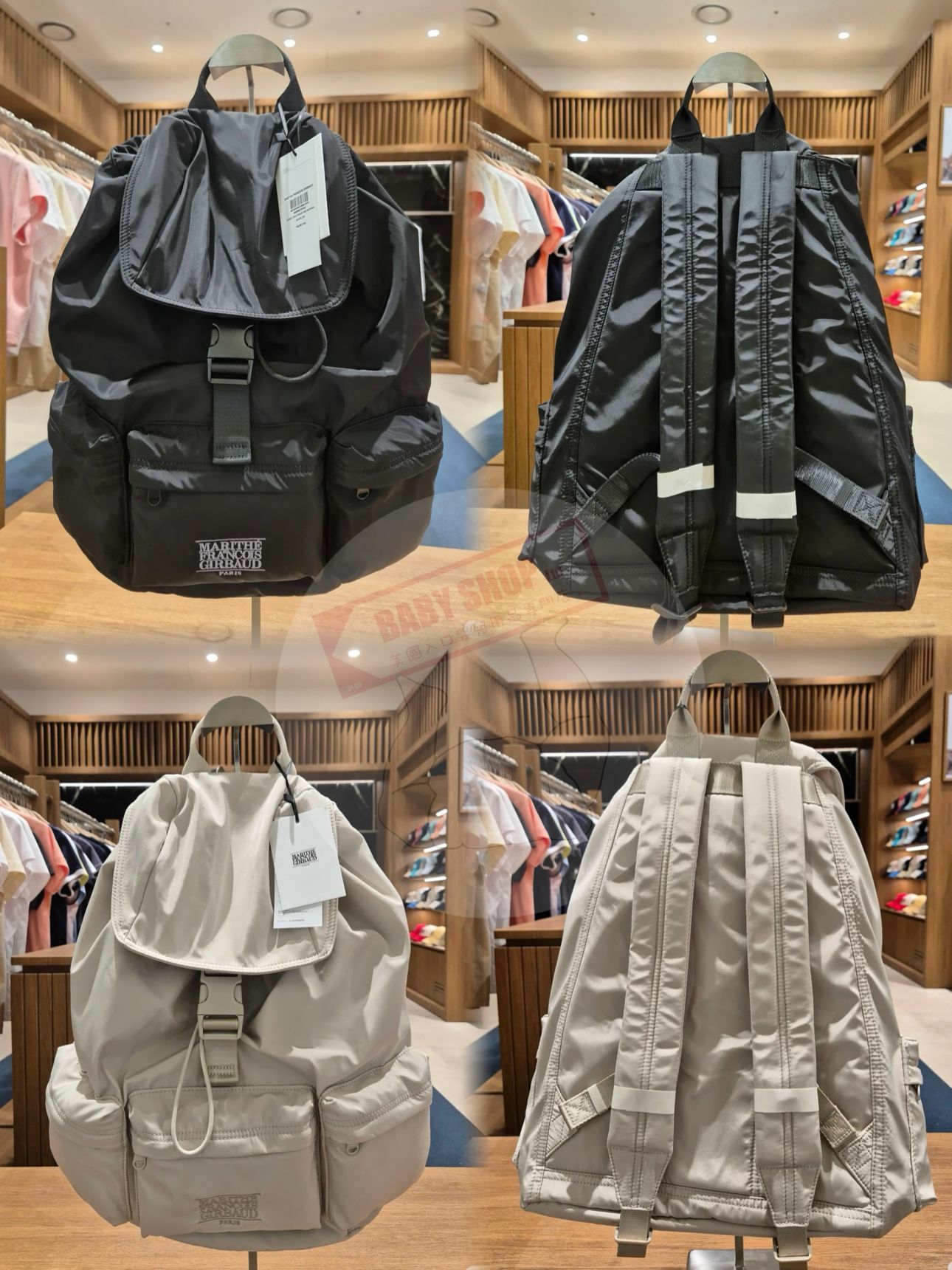 【韓國預購】Marithe Francois Girbaud K082914 雙肩背包