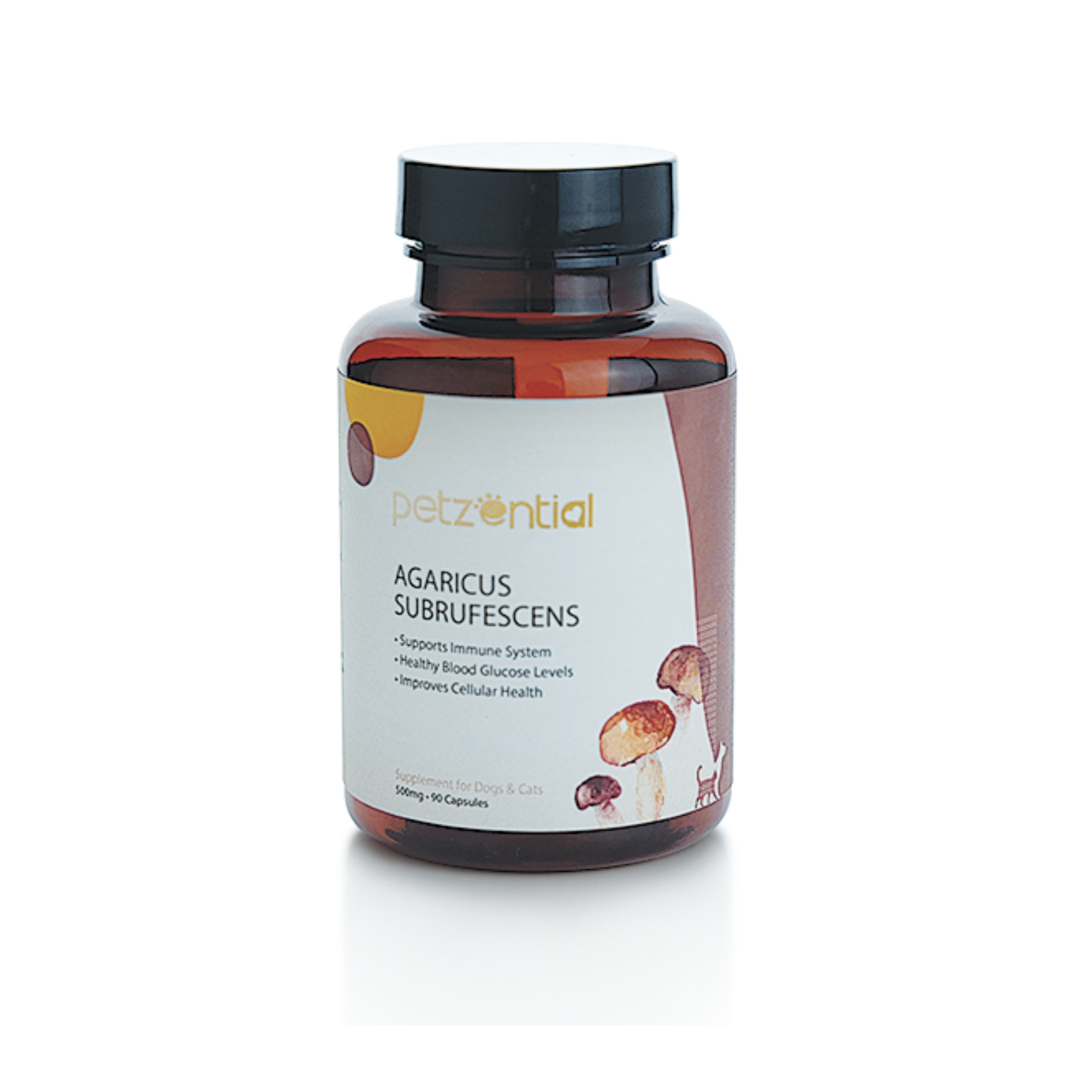Petzential Plus - 姬松茸精華素 90粒裝 (貓狗適用)