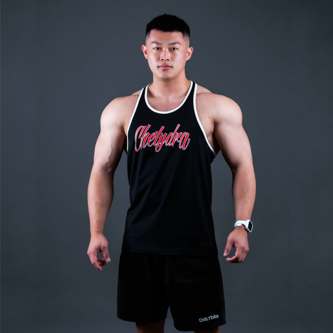 [H-Elastic™] American Stringer - Dark Red