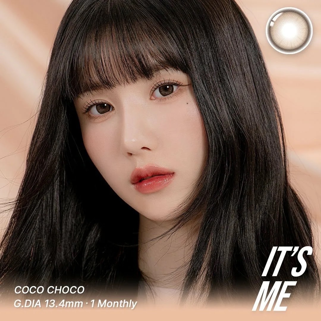 Lenstown彩色月拋可沐棕 (1片)