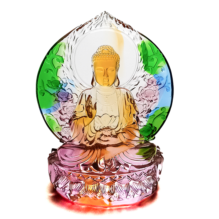 鹿港窯禮品館 靈性與美學的結合：鹿港窯釋迦牟尼佛琉璃藝術