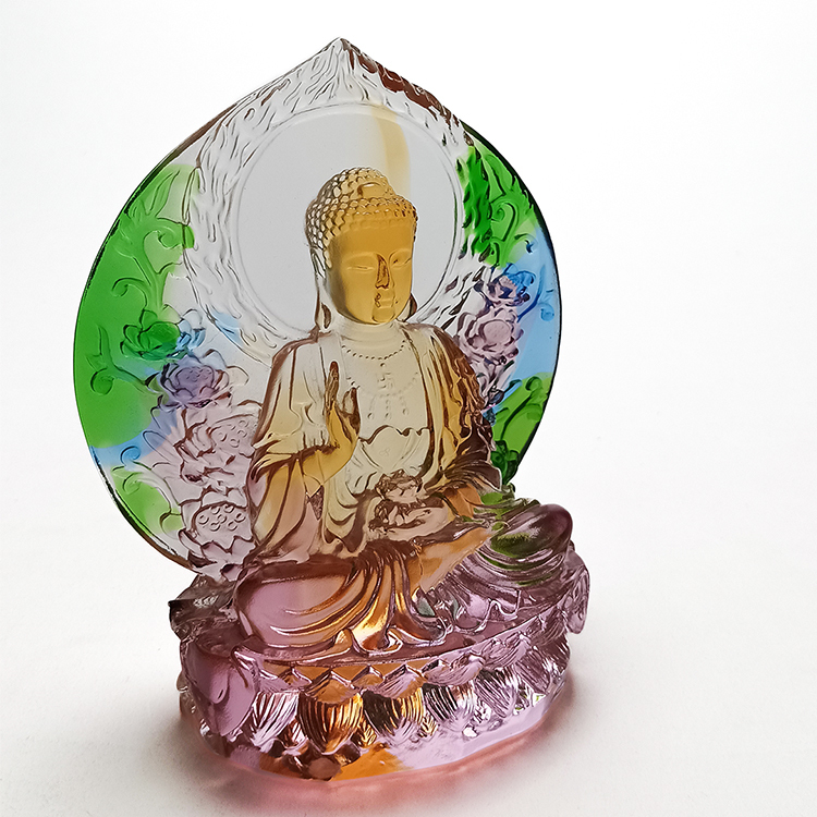 鹿港窯禮品館 靈性與美學的結合：鹿港窯釋迦牟尼佛琉璃藝術