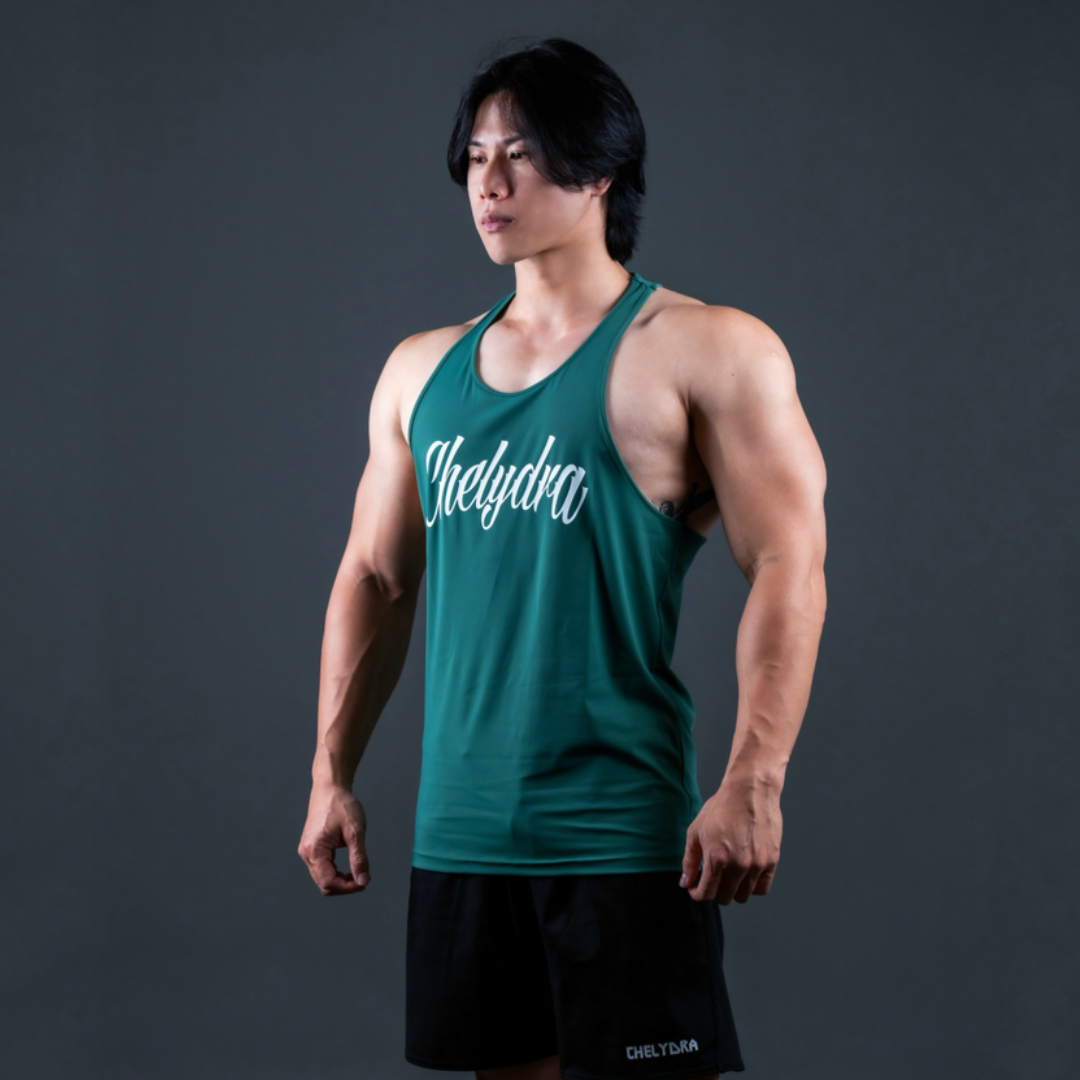 [H-Elastic™] American Stringer - Jungle Green