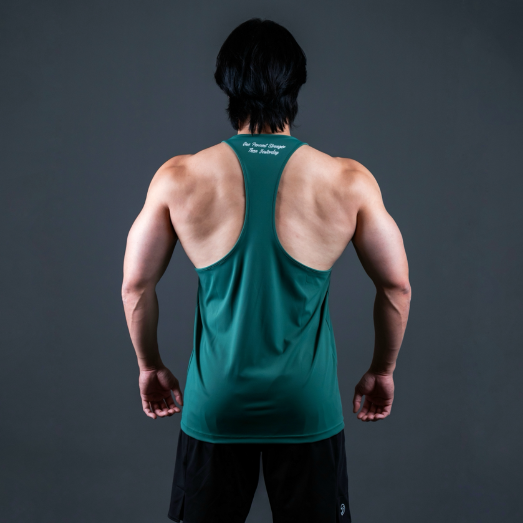 [H-Elastic™] American Stringer - Jungle Green