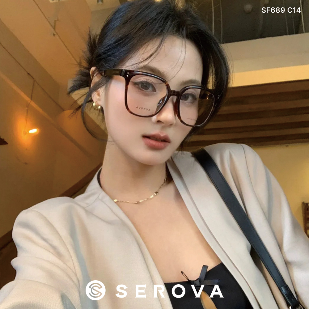 【SEROVA】SF689 大方框光學眼鏡 ♥