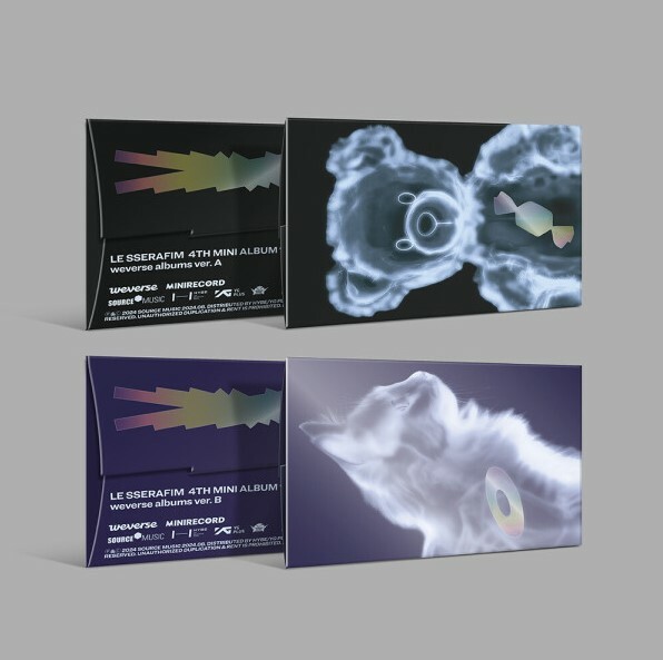 LE SSERAFIM ~ 4th Mini Album CRAZY (WEVERSE VESION)