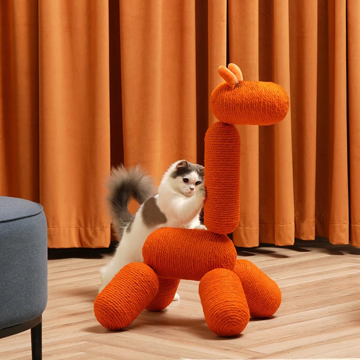 氣球藝術貓抓架-長頸鹿（單箱裝出貨，請單獨下單）