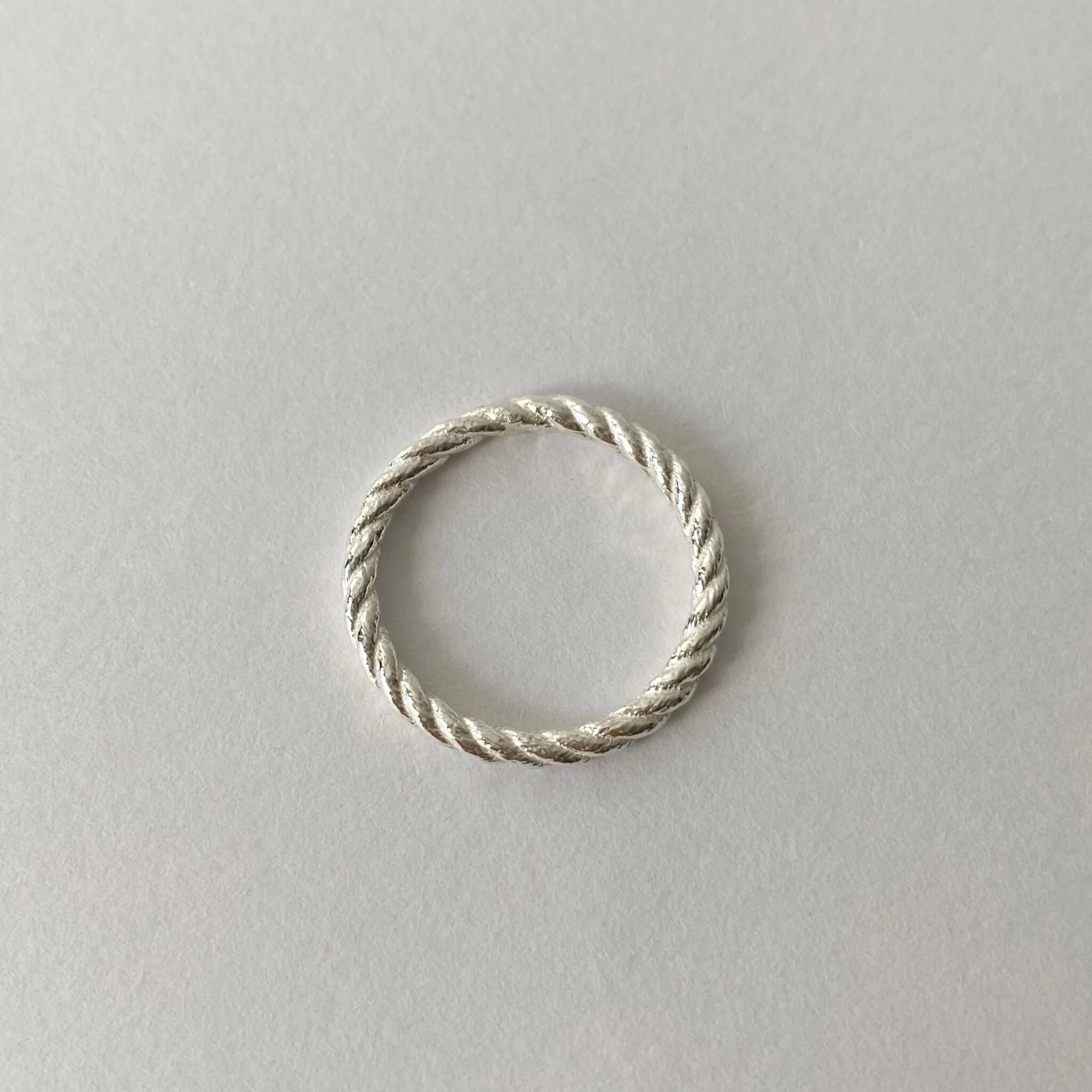 Lace Lope Ring (M) (silver)｜FLAVOUR