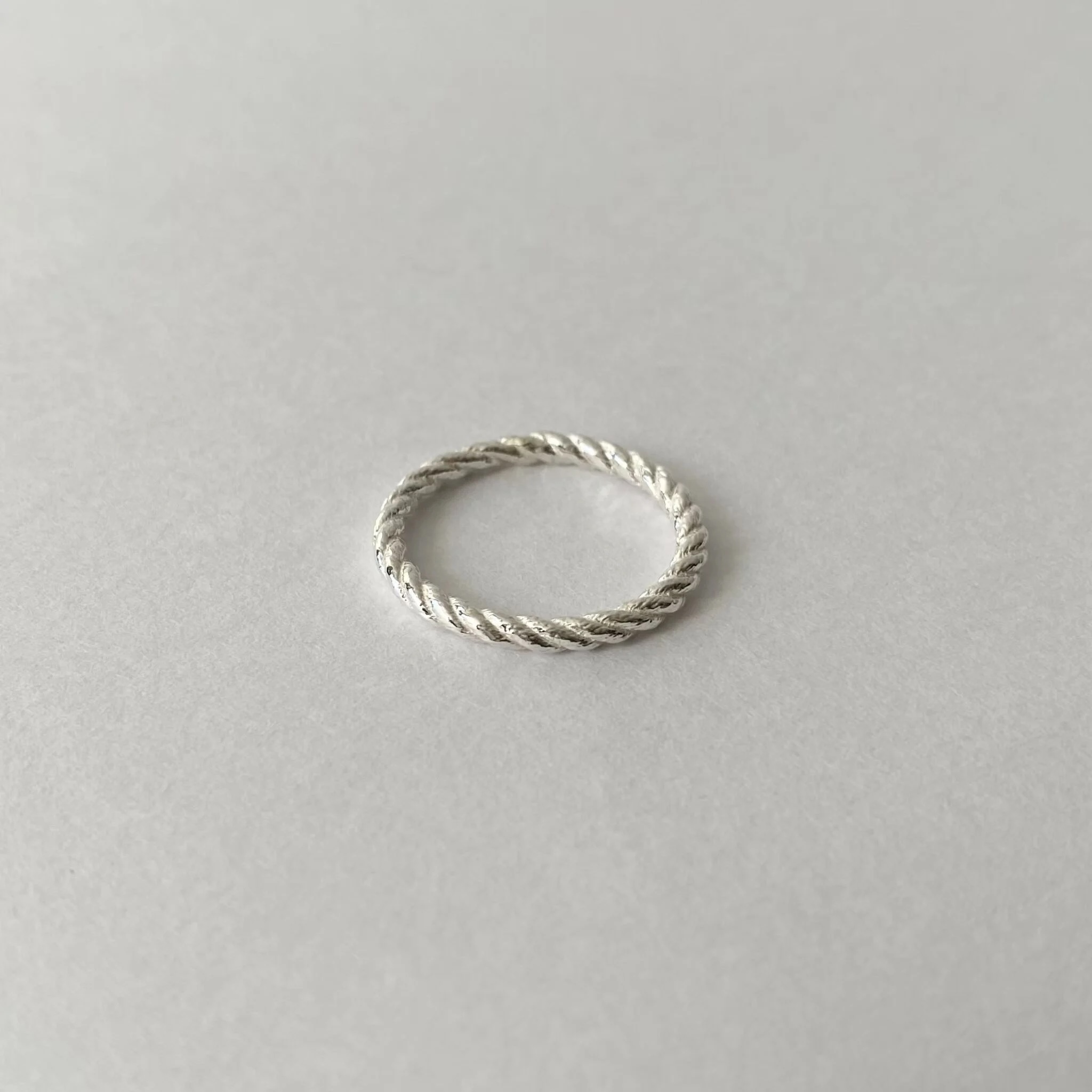 Lace Lope Ring (M) (silver)｜FLAVOUR