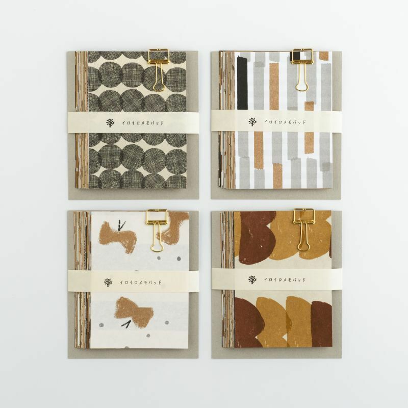 IROIRO 大地茶色系 素材紙包 / 水縞 / JAPAN