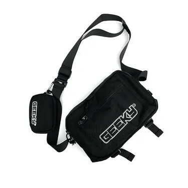 GEEKY 斜背包-黑