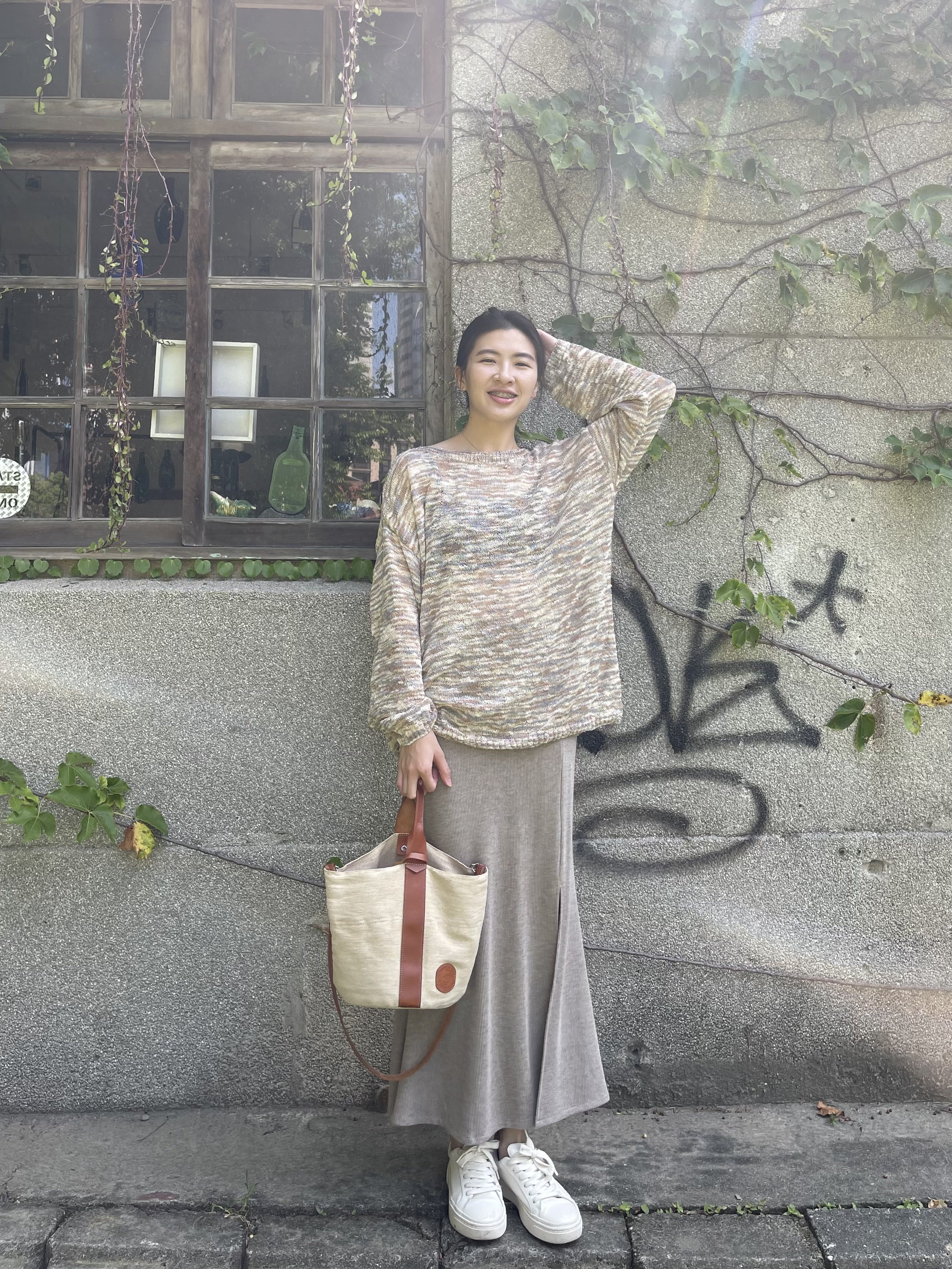 顯瘦魚尾開衩裙