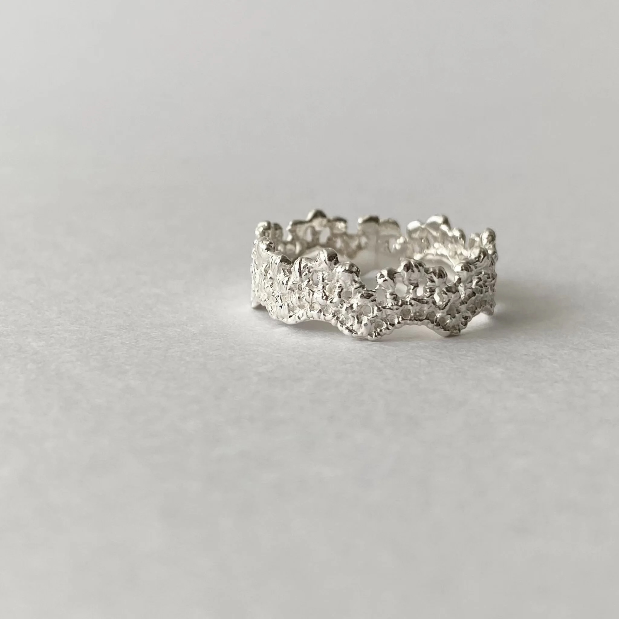 Lace Grain Ring (silver)｜FLAVOUR