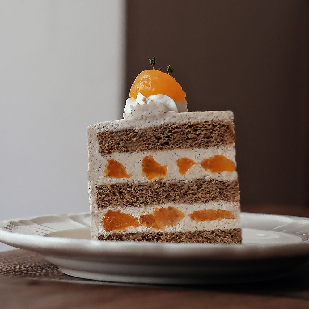 【時甜】蜜橙伯爵紅茶戚風