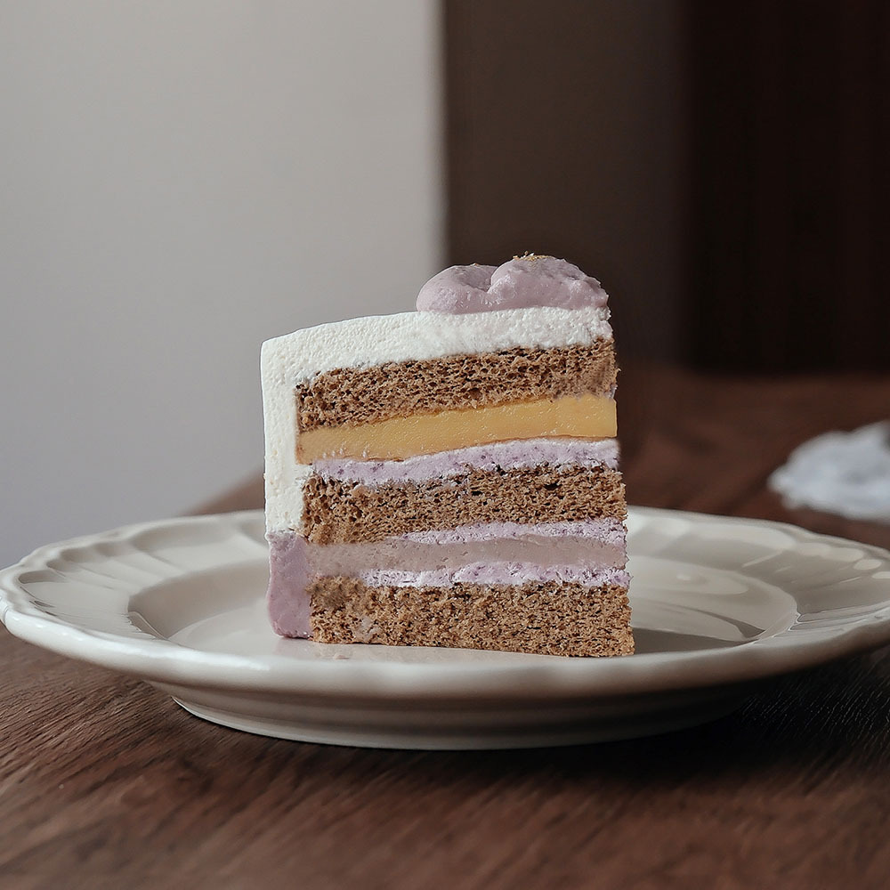 【時甜】伯爵芋泥布丁戚風