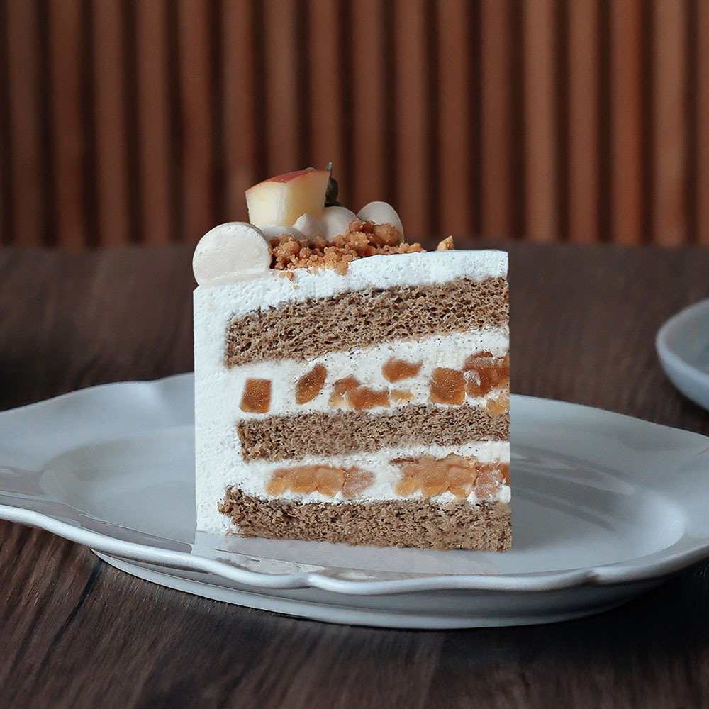 【時甜】伯爵焦糖蘋果戚風