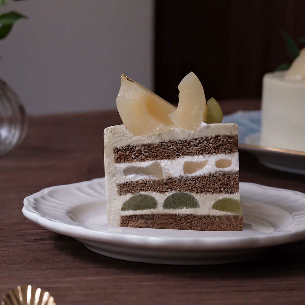 【時甜】茉莉洋梨烏龍戚風