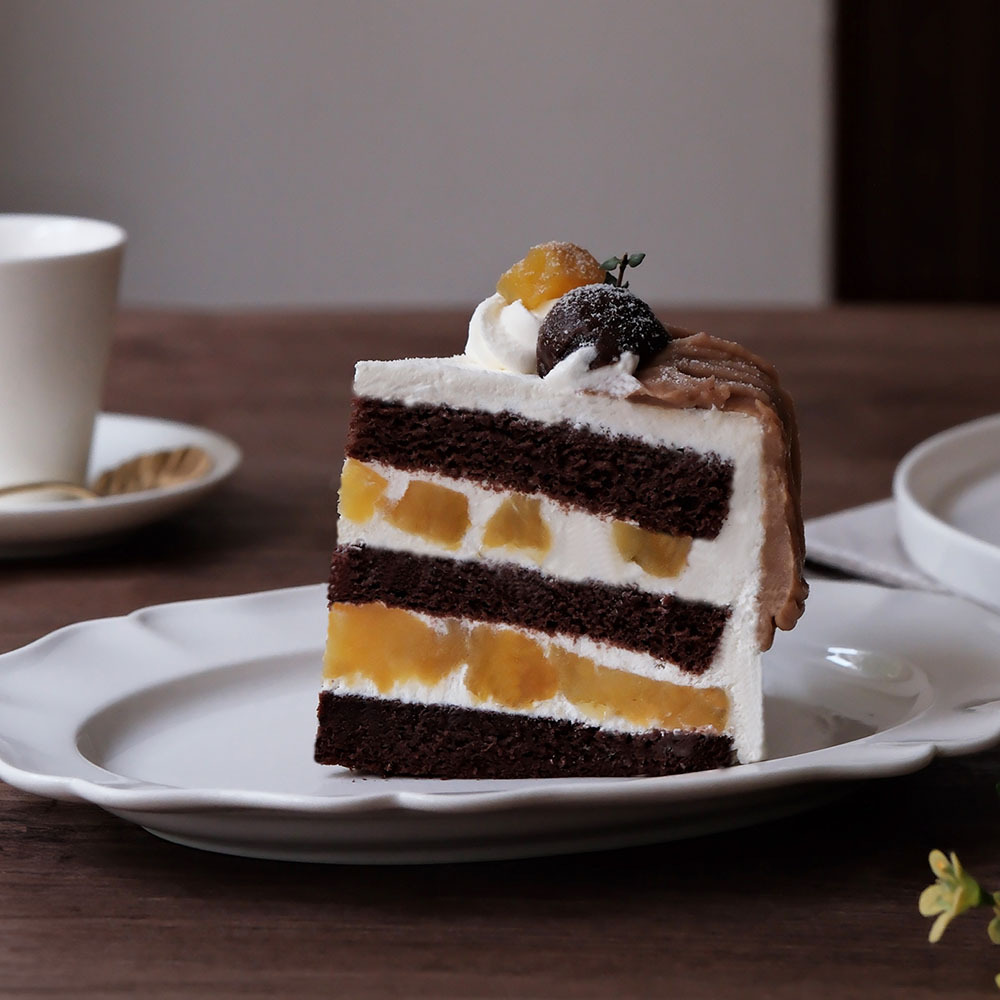 【時甜】栗子甜薯可可戚風