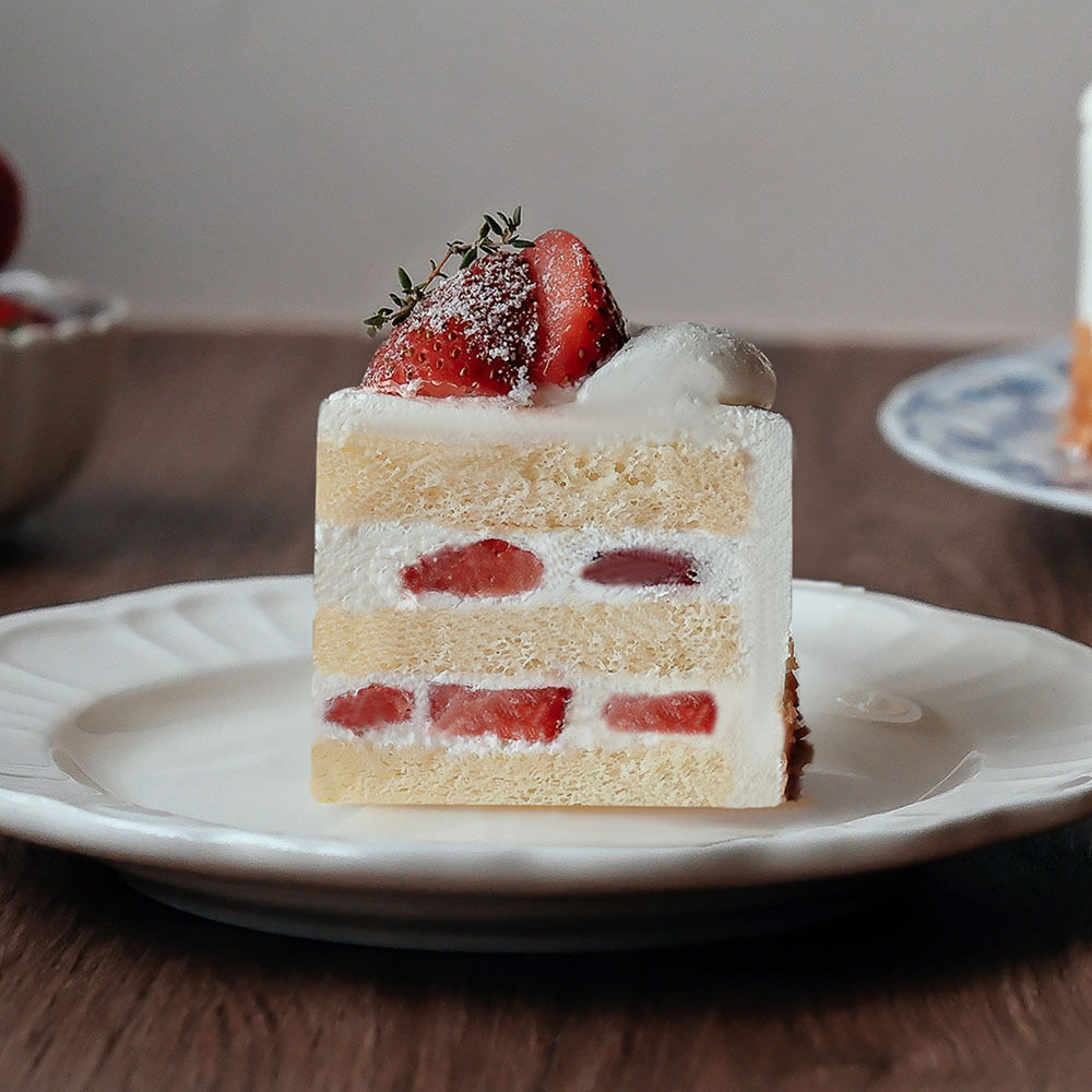 【時甜】草莓雪天使戚風