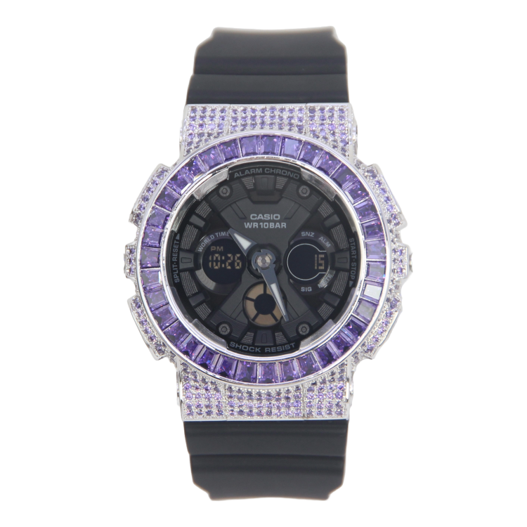 銀色 改裝手錶 BA-130-1A - 紫圈經典