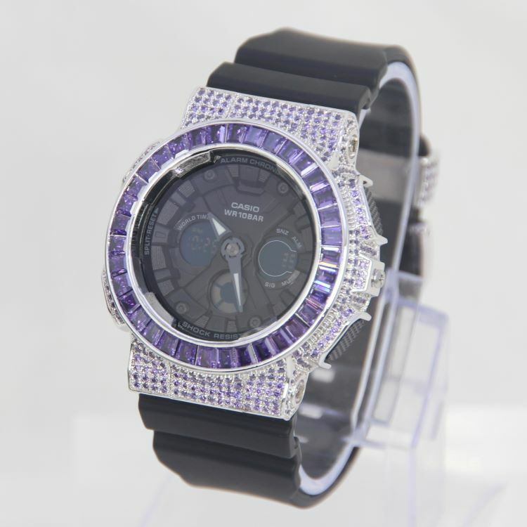 銀色 改裝手錶 BA-130-1A - 紫圈經典