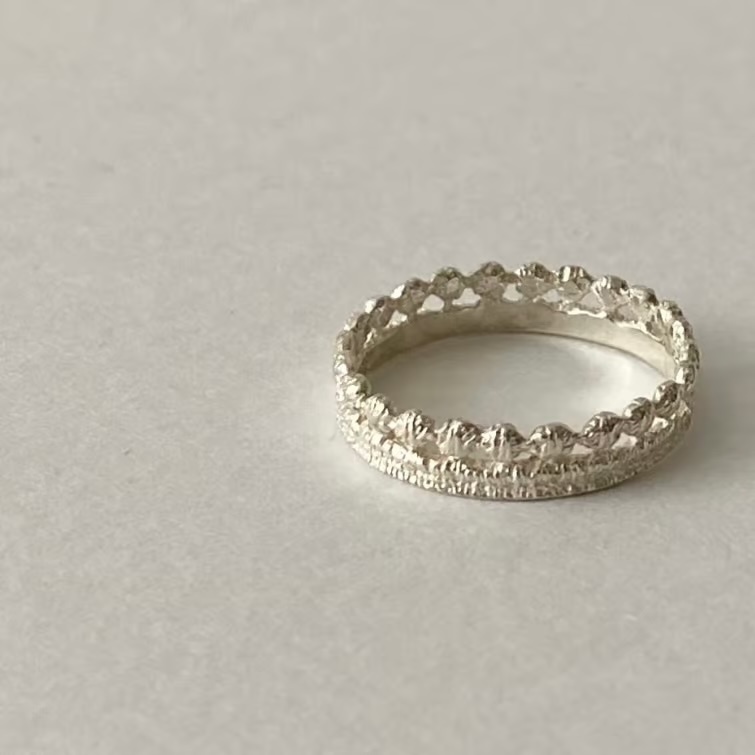 Milk Crown Ring (silver)｜FLAVOUR